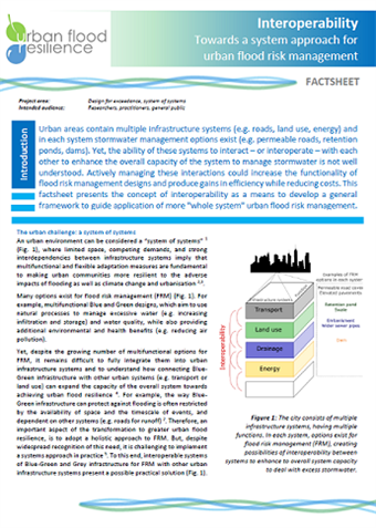 Interoperability Factsheet (first page)